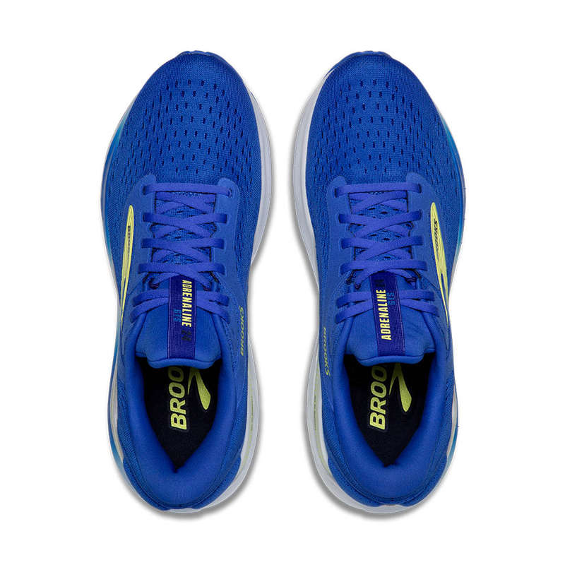 Brooks Adrenaline GTS 24 Men's Wide/ 2E (Cobolt/Neo Yellow/Peacoat)