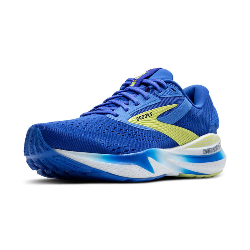Brooks Adrenaline GTS 24 Men's Wide/ 2E (Cobolt/Neo Yellow/Peacoat)