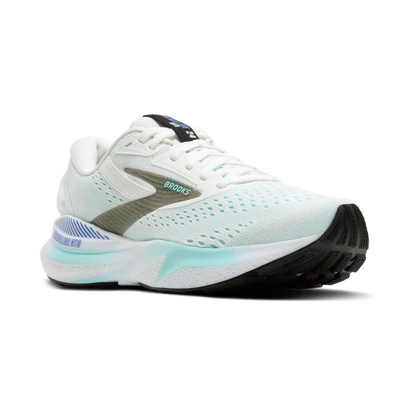 Brooks Adrenaline GTS 24 Ladies Medium/B (White/Limpet Shell/Amparo)