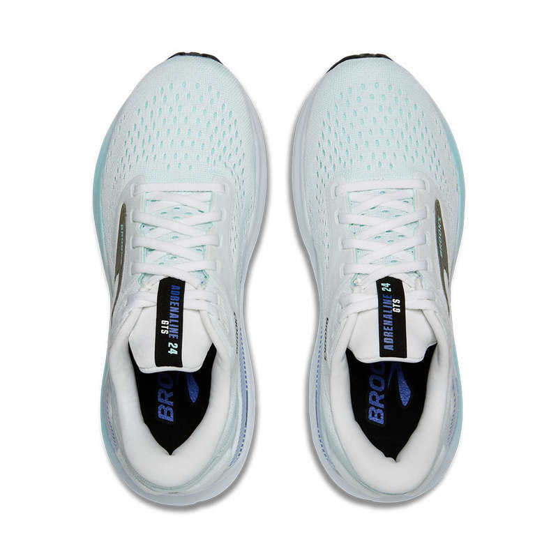 Brooks Adrenaline GTS 24 Ladies Medium/B (White/Limpet Shell/Amparo)