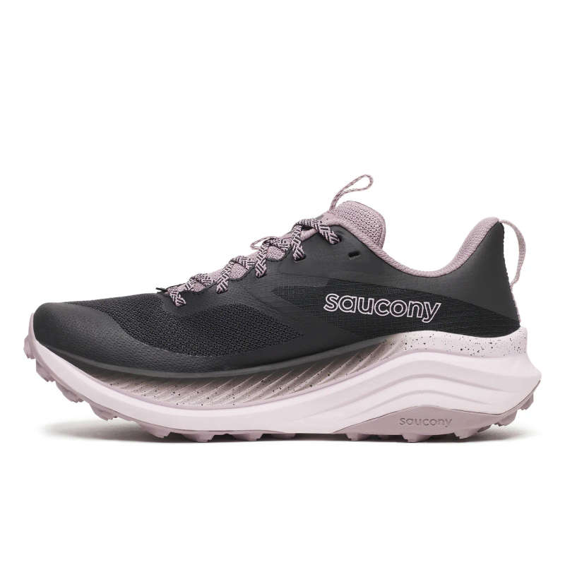 Saucony Xodus Ultra 3 Trail Running Shoes Ladies (Black/Quail Noir)