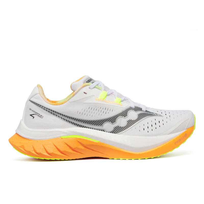 Saucony Endorphin Speed 4 Mens (White/Peel/Blanc)