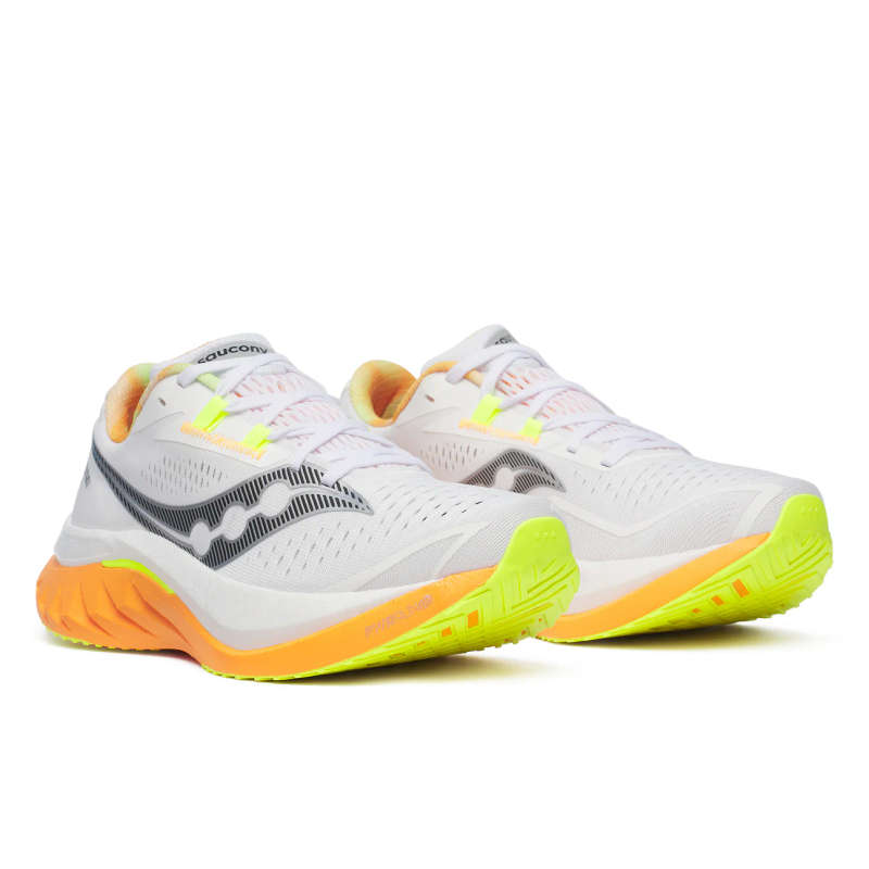 Saucony Endorphin Speed 4 Mens (White/Peel/Blanc)