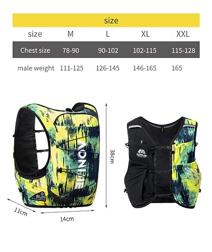 Aonijie Leap Series 10L Green Camo