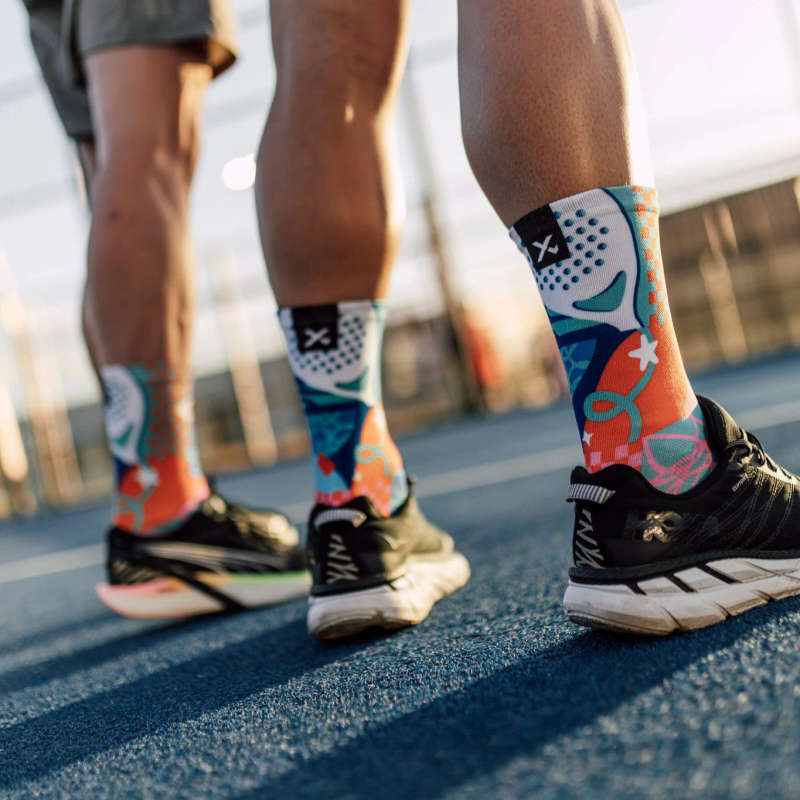 SOX Blocks Pink Padel Socks