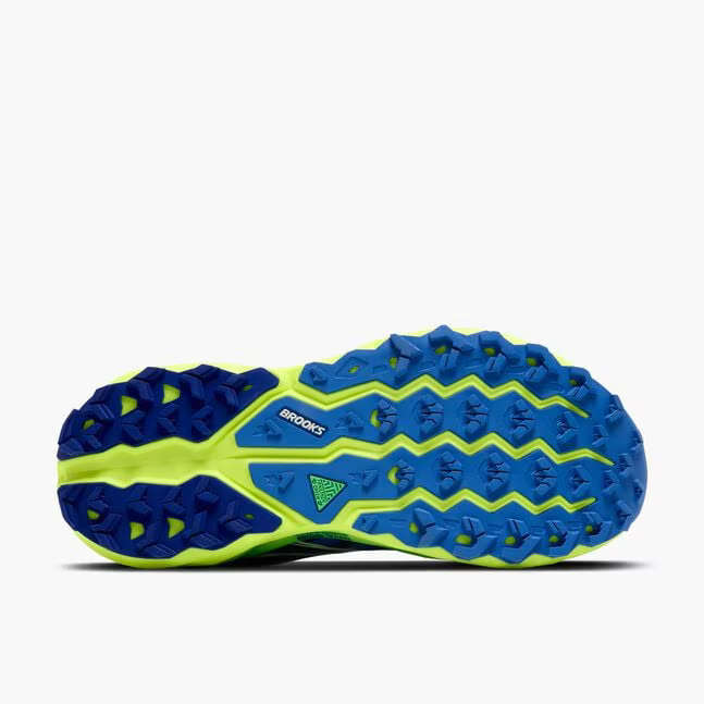 Brooks Cascadia 19 Trail Running Shoes Men's (Surf the Web/Nightlife/White)