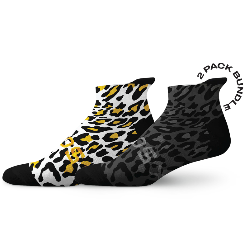 Sox Leopard Tab Combo Socks