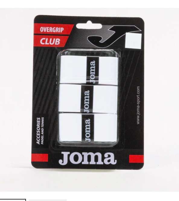 Joma Club Cushion Overgrip - White