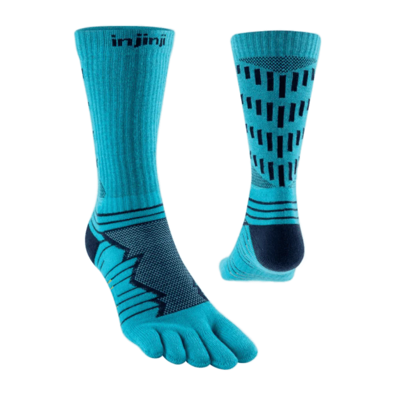 Injinji - Ultra Run Crew- Pacific Blue