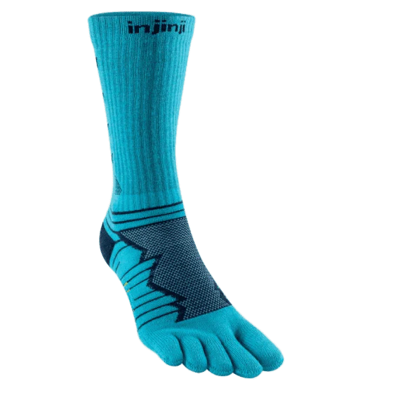 Injinji - Ultra Run Crew- Pacific Blue