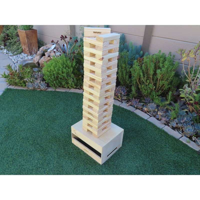 Trendify Giant Stacking-Like Building Blocks With Crate (Branding Options Available)