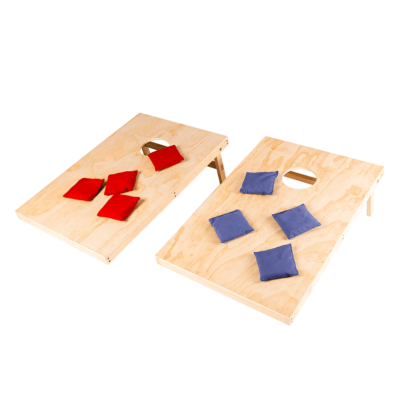 Trendify Giant Double Board Cornhole Game without Carry bag(Branding Options Available)