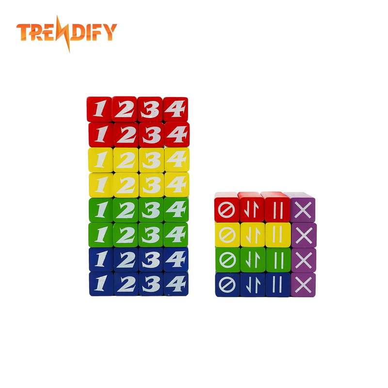Trendify Jenguno Jenga-Like Building Blocks (With Bag)