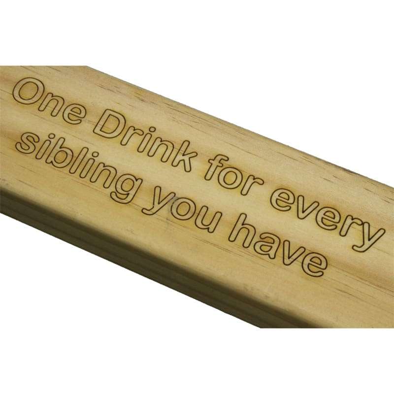 Giant Trendify Party Drinking Jenga like Building Blocks with Bag