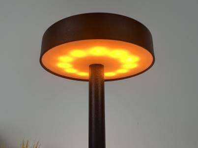 Trendify Dimmable Rechargeable Touch LED Table Lamp for Restaurants/Homes