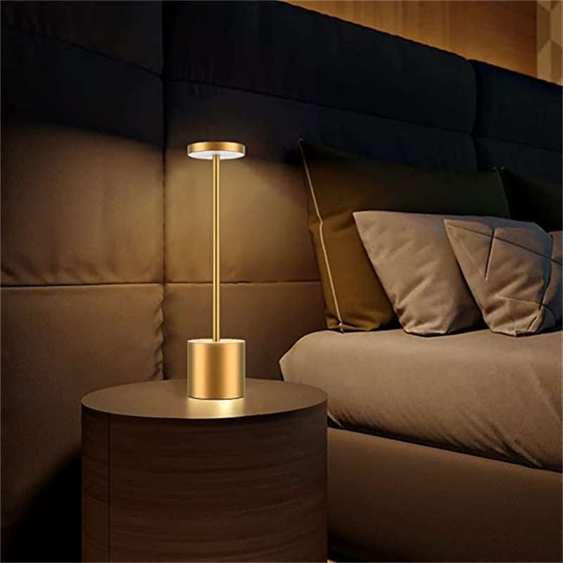 Trendify Dimmable Rechargeable Touch LED Table Lamp for Restaurants/Homes