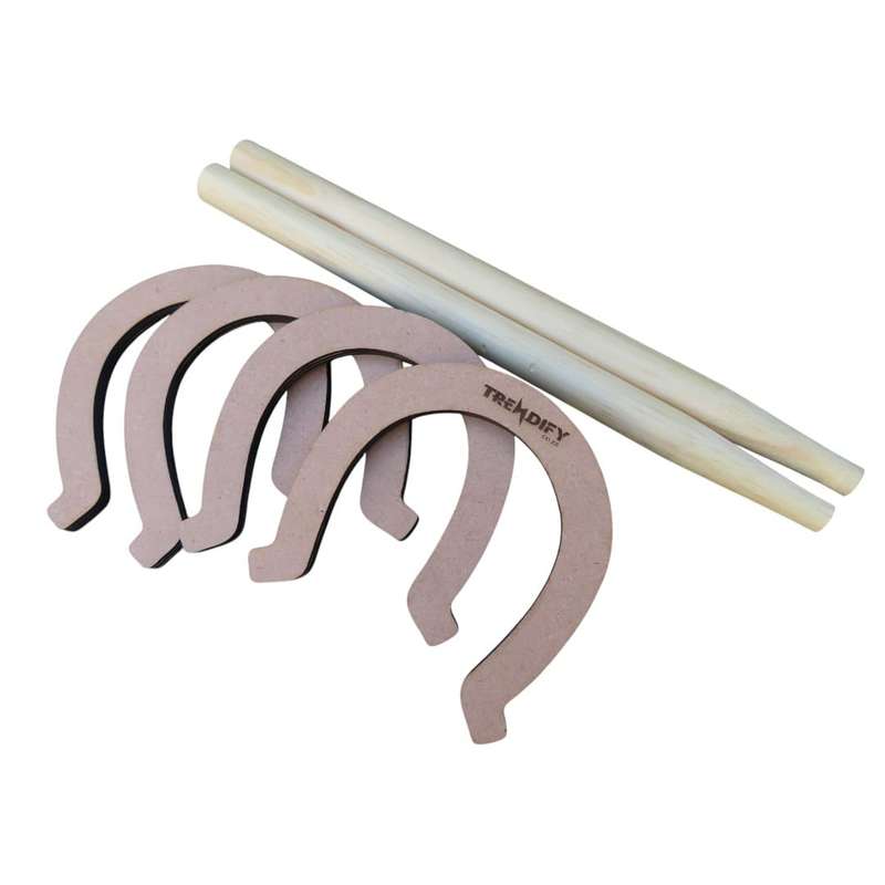 Trendify Horseshoe Toss Game With Bag