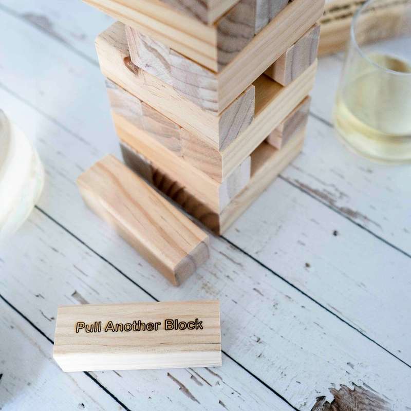 Trendify Party Table Top Stacking-Like Building Blocks with Bag (18+)