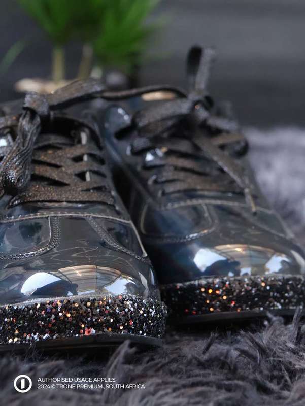 Bloem Gliteree Tekkie - Black