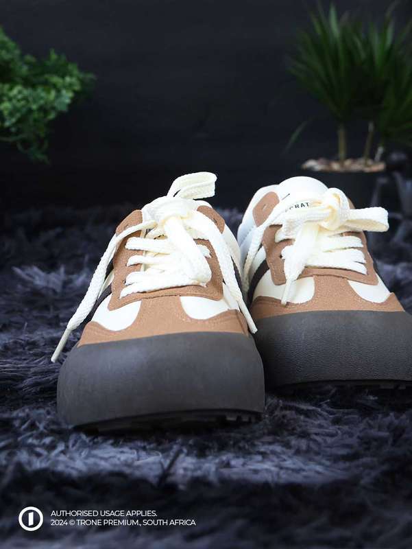 L.A.X Rebellion Sneakers - Brown Tint