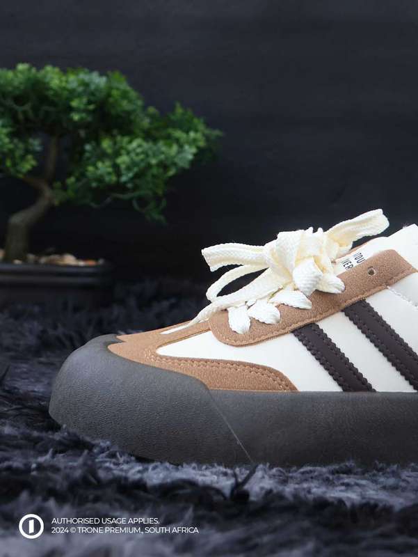 L.A.X Rebellion Sneakers - Brown Tint