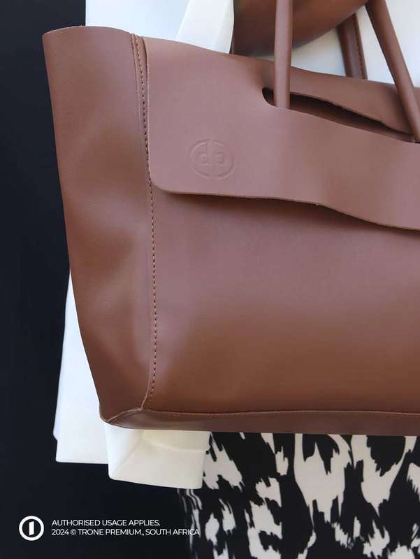 Debbie Patricks' Casual Tote Bag - Brown