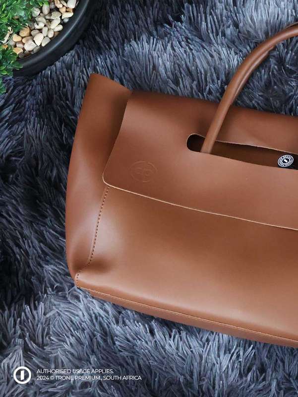 Debbie Patricks' Casual Tote Bag - Brown