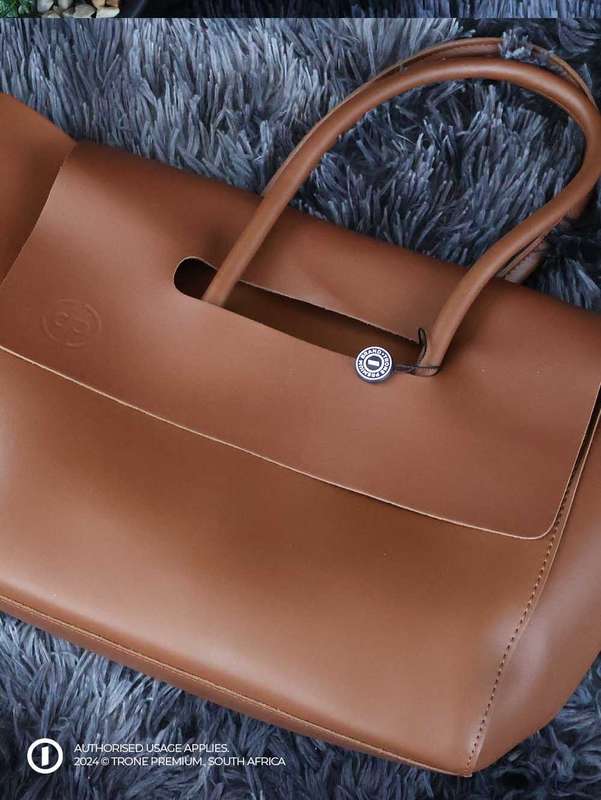 Debbie Patricks' Casual Tote Bag - Brown