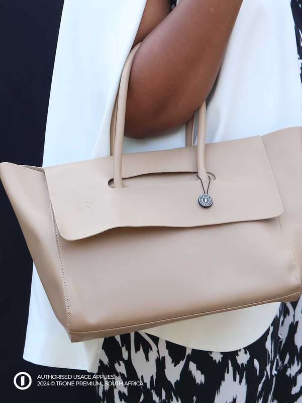Debbie Patricks' Casual Tote Bag - Cream