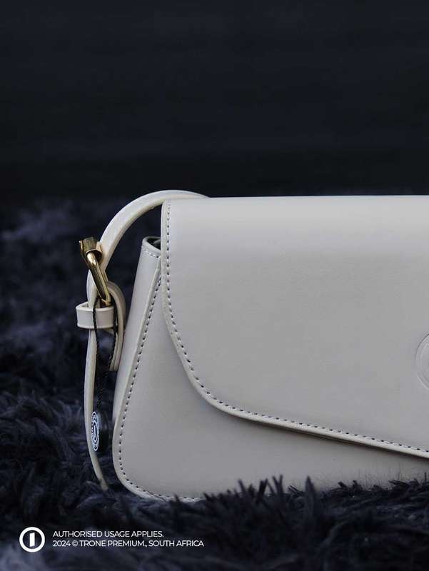 Debbie Patricks' Luxury Crossbody Bag - Cream