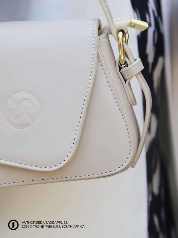Debbie Patricks' Luxury Crossbody Bag - Cream