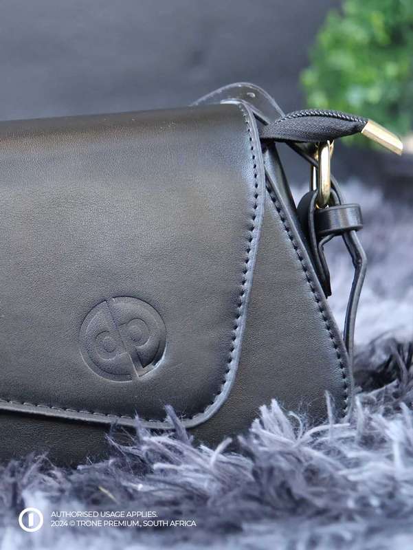 Debbie Patricks' Luxury Crossbody Bag - Black