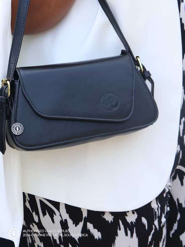 Debbie Patricks' Luxury Crossbody Bag - Black