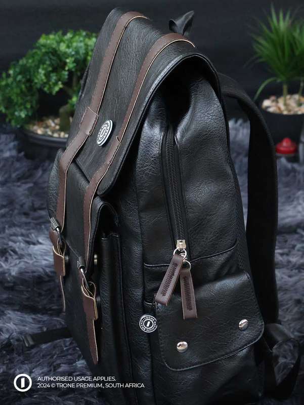 David Patricks' Slimline Backpack - Black