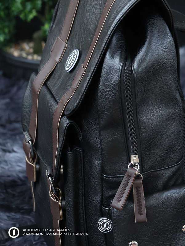 David Patricks' Slimline Backpack - Black