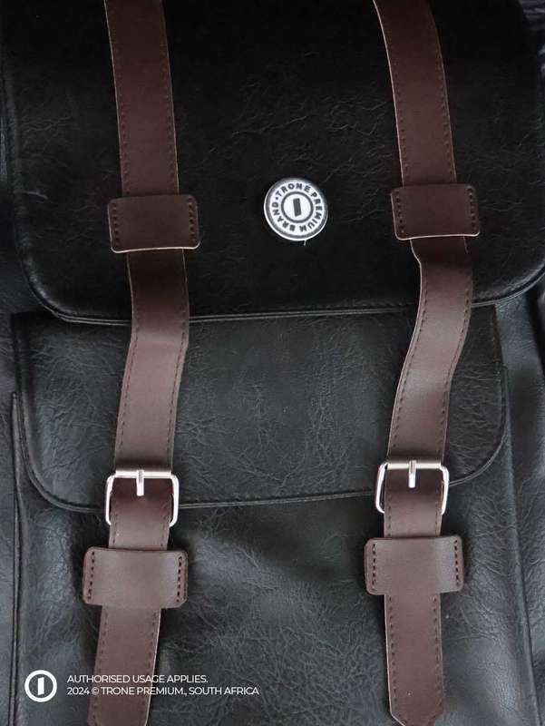 David Patricks' Slimline Backpack - Black
