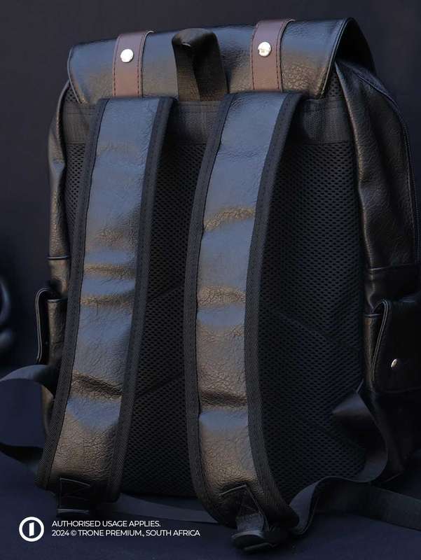 David Patricks' Slimline Backpack - Black