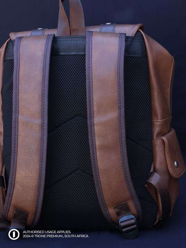 David Patricks' Slimline Backpack - Brown