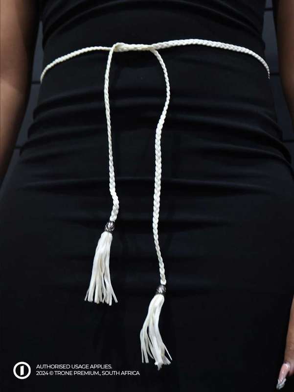 Trone - Vintage Soga Leather Rope Belt.