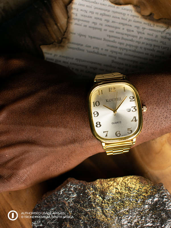 Koushi Couple Watch - Yellow Gold