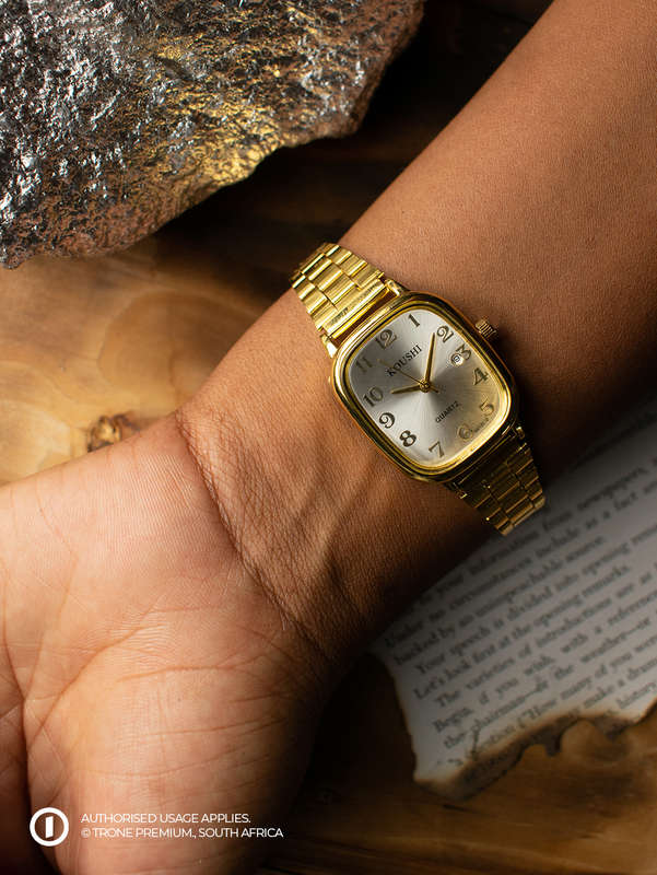 Koushi Couple Watch - Yellow Gold