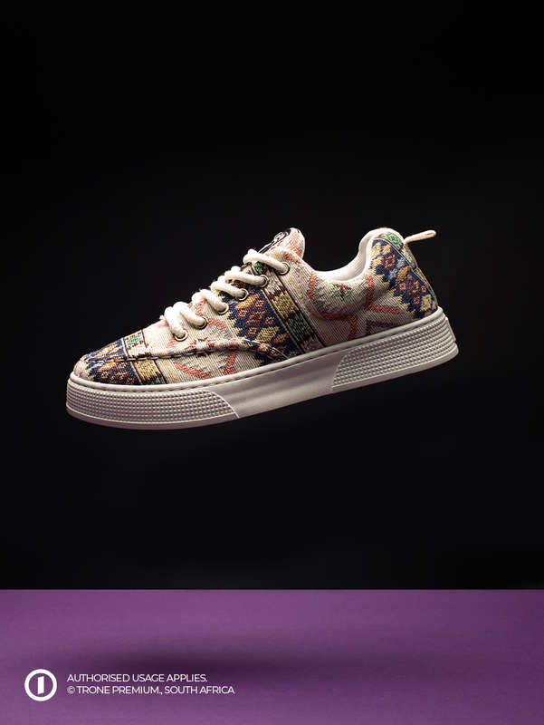 Heritage Sneakers - Grey Pattern