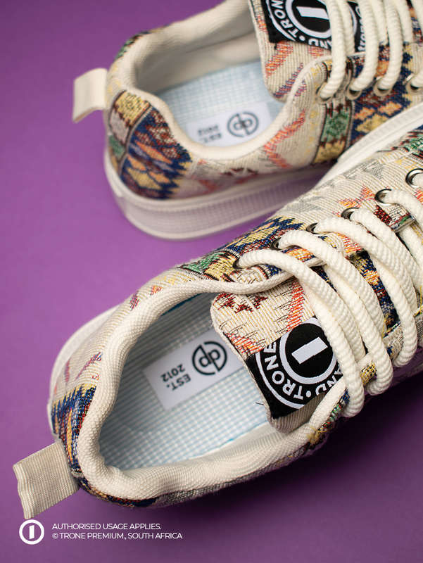 Heritage Sneakers - Grey Pattern