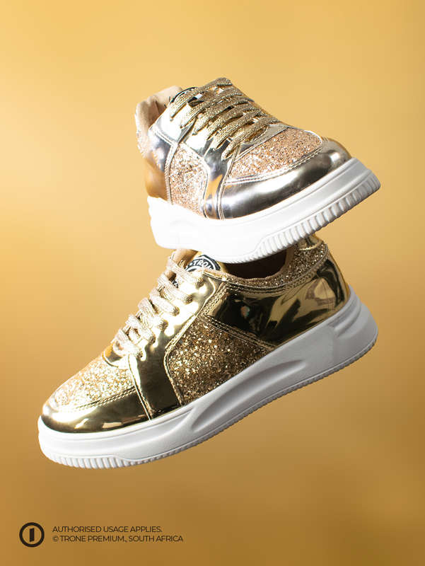 Reems Sneakers - Gold