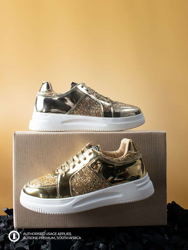 Reems Sneakers - Gold