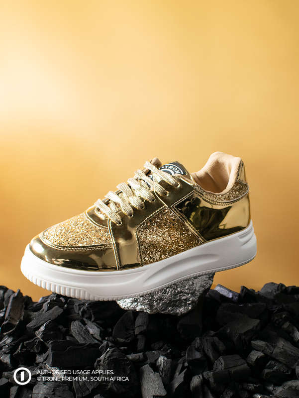 Reems Sneakers - Gold