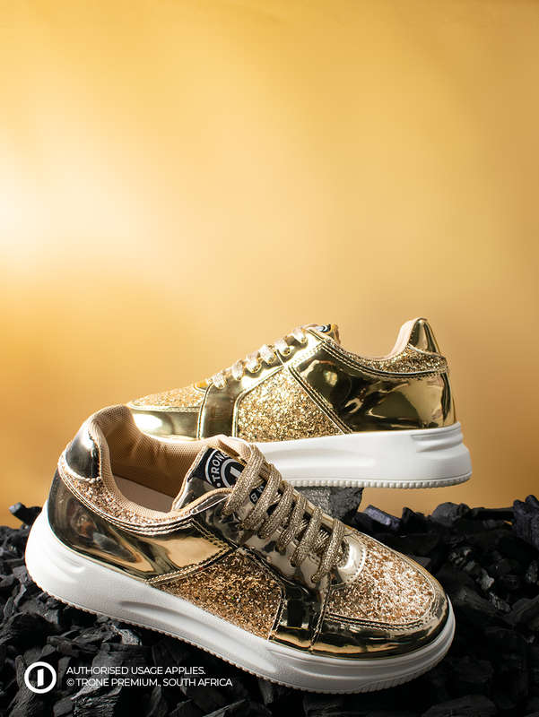 Reems Sneakers - Gold