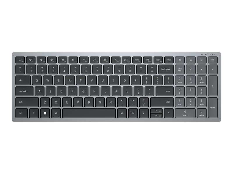 Dell Compact Multi Device Wireless Keyboard KB740 US International (QWERTY)