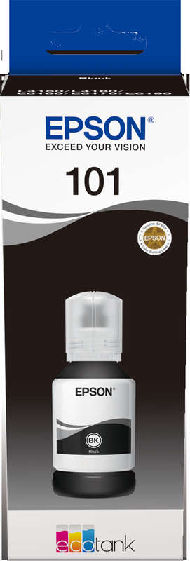 Epson Ink Bottles Black 127ml Ecotank L4150  ~ L4160  ~ L6160  ~ L6170  ~ L6190 Epson 7500 pages