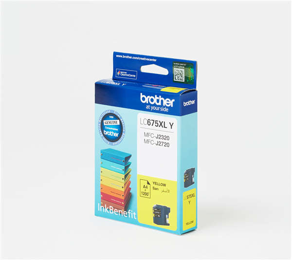 Brother High Yield Yellow Cartridge for MFCJ2320  ~ MFCJ2720